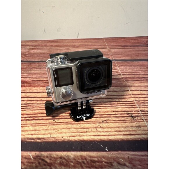 GoPro HERO4 Action Camera - Silver - WORKING - Picture 1 of 9